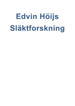 edvins-forskning - Nils Olsson Höij