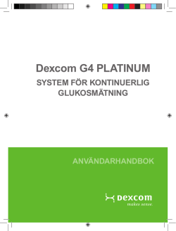 Dexcom G4 PLATINUM