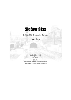 Handbok SigStyr 37xx ver 3