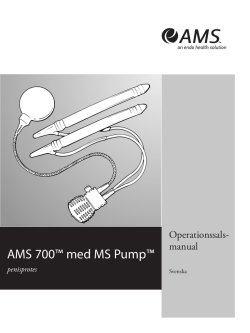 AMS 700™ med MS Pump™