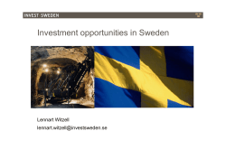 Invest Sweden - Nordic Publishing