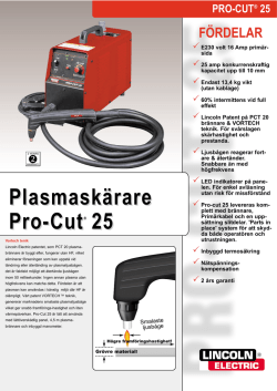 PRO-CUT® 25 - Svetskompaniet.se