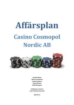 Casino Cosmopol Nordic AB