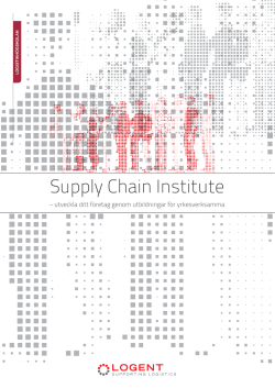Supply Chain Institute