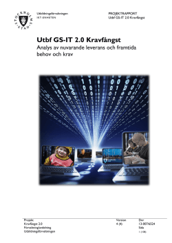Utbf GS-IT 2.0 Kravfångst