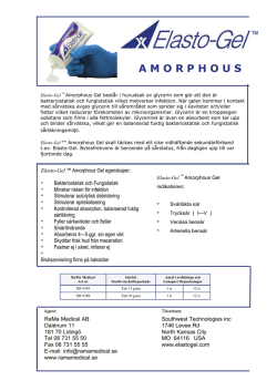 AMORPHOUS - Rama Medical AB