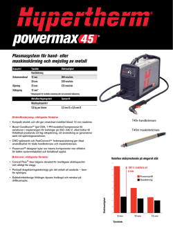 Powermax45 - IBEROBOT SVENSKA AB