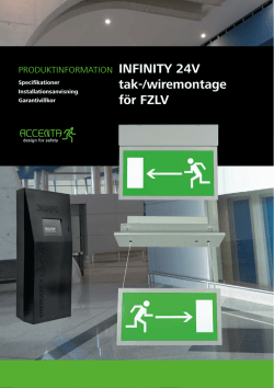 tak-/wiremontage för FZLV