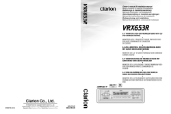 VRX653R - Clarion