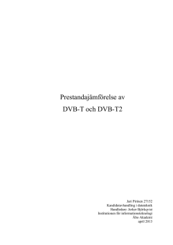 Prestandajämförelse av DVB-T och DVB-T2.pdf