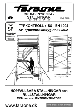 Vikbara ställningar och rullställningar