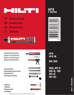 HFX - Hilti