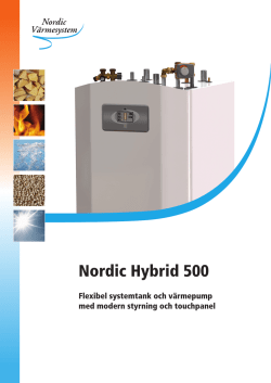 Nordic Hybrid 500 - Nordic Värmesystem