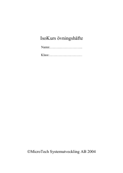 IsoKurs övningshäfte.pdf