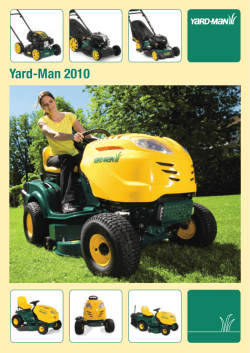 Yard-Man 2010 Yard