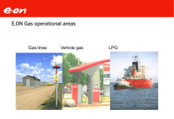 E.ON Gas operational areas