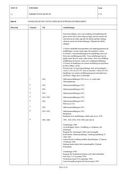 Arkiv nr Arkivnamn Serie NORRBOTTENS MUSEUM F 10 1:1