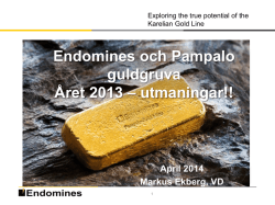 Presentation på årsstämman 24 april 2014 (pdf)