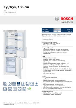 Bosch KGE 36BW40