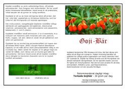 faktablad i PDF - Natur-Eko