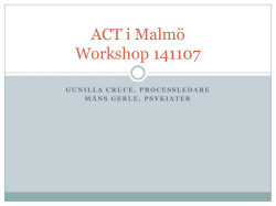 ACT Workshop 140919 - I-nod