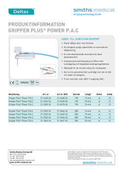 Produktinformation GriPPer Plus® Power P.a.C