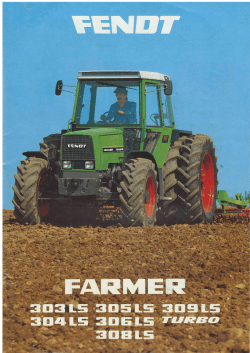 Fendt Farmer 300 serien
