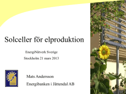 6. Solenergi Mats Andersson