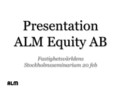 PDF Joakim Alm, VD Alm Equity
