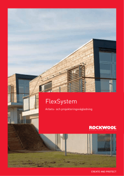 FlexSystem - ROCKWOOL AB