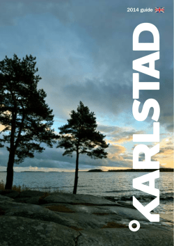 2014 guide - Visit Karlstad