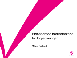 Mikael Gällstedt - Packaging Mid Sweden