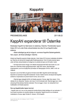 110623 KappAhl expanderar till Österrike.pdf