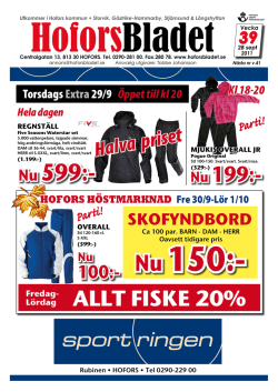 kg - Hoforsbladet