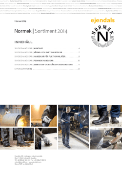 Normek | Sortiment 2014