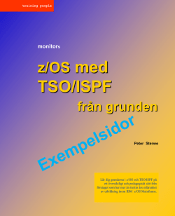 TSO/ISPF - Cobolskolan.se