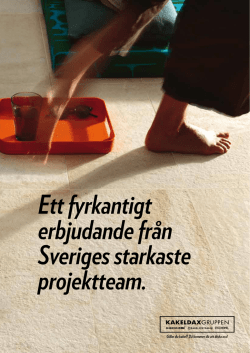 Ett fyrkantigt erbjudande från Sveriges starkaste