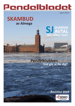 Pendelbladet April
