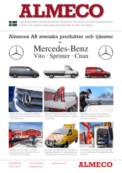 Mercedes-Benz - Almeco Svets & Kaross AB