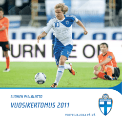 vUOSIkErTOMUS 2011 - Suomen Palloliitto