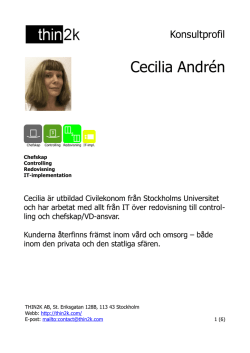 Cecilia Andrén