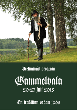 Utställningar och andra upplevelser på Gammelvala