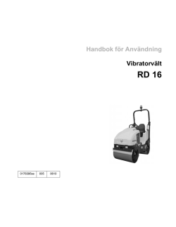RD 16 Användning
