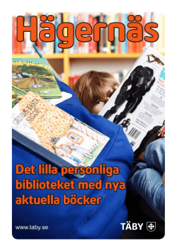 Information från Hägernäs Bibliotek