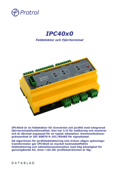 IPC40x0 - Datablad