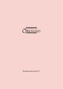 Årsredovisning 2011