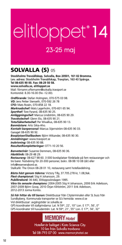 SOLVALLA (S) 05