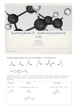 Karboxylsyra derivat