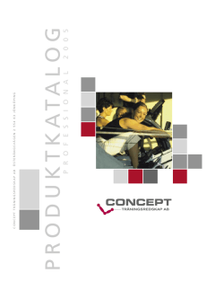 Katalog concept 2005