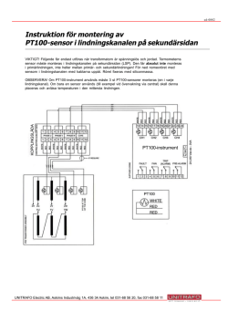 Monteringsanvisning PT100-sensor, sv/eng (pdf 109 kB)